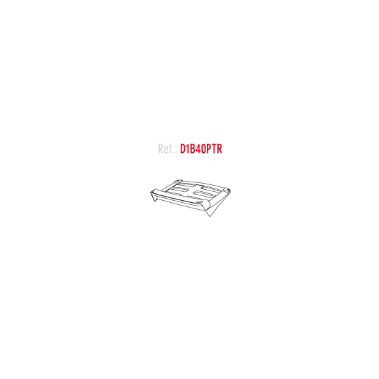 Porte-paquet supérieur Top Case SHAD SH40