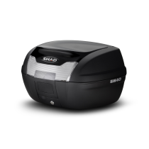 Couvercle de Top Case SHAD SH40 Noir Métal