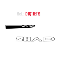 Kit autocollant Top Case SHAD ATV110