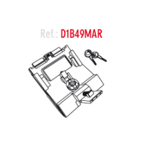 Serrure complète de Top Case SHAD SH49