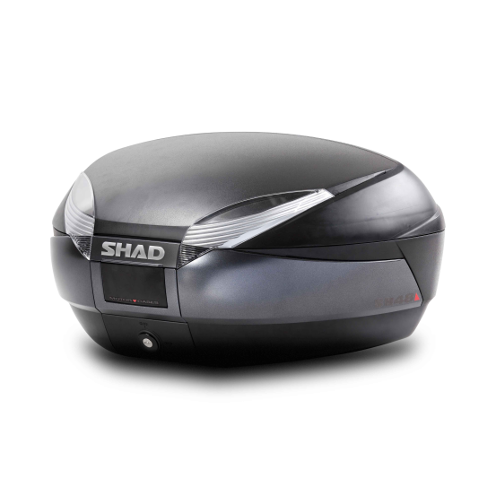 Top Case SHAD SH48 Gris foncé / noir