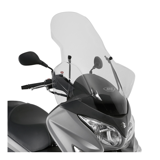 Bulle Givi 3106DT Suzuki Burgman 125 - 200 2006-2021 - Incolore