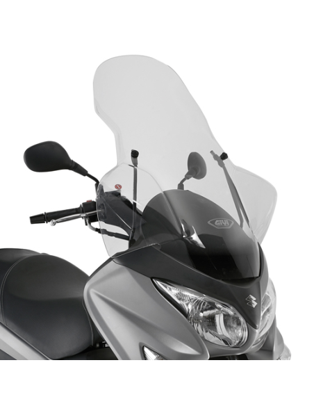 Bulle Givi 3106DT Suzuki Burgman 125 - 200 2006-2021 - Incolore