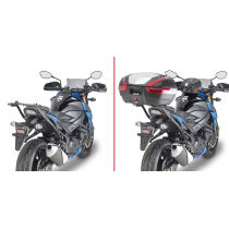 Support top case Givi Monokey - Monolock 3113FZ Suzuki GSX S750 2017-2021