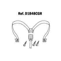 Élastiques de rechange Top Case SHAD SH48