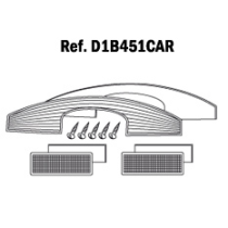 Kit remplacement catadioptre Top Case SHAD SH45
