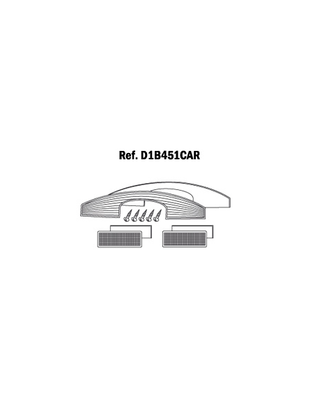 Kit remplacement catadioptre Top Case SHAD SH45