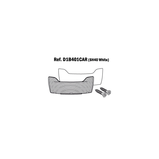 Kit remplacement catadioptre Top Case SHAD SH40 Transparent