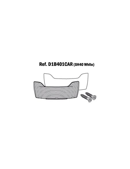 Kit remplacement catadioptre Top Case SHAD SH40 Transparent