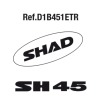 Kit autocollant Top Case SHAD SH45