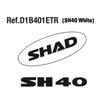 Kit autocollant Top Case SHAD SH40
