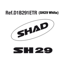 Kit autocollant Top Case SHAD SH29