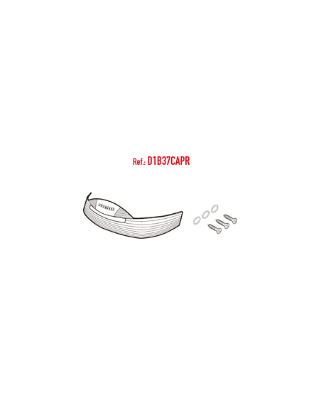 Kit remplacement catadioptre Top Case SHAD SH37 Peint