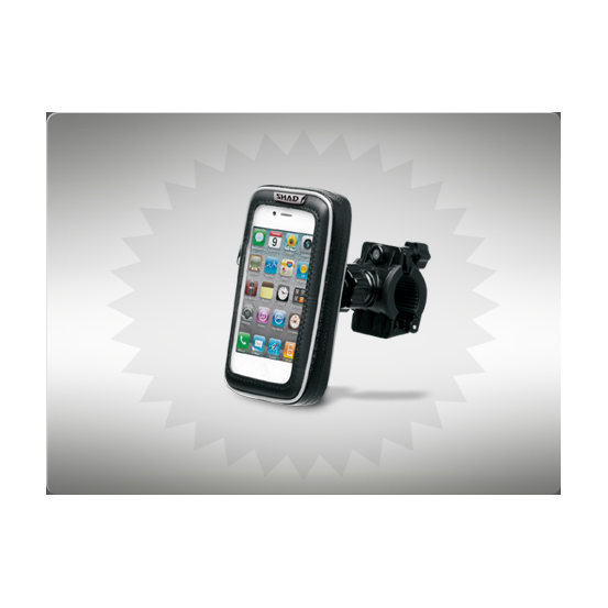 Support de téléphone universel SHAD 12x7cm (fixation guidon)