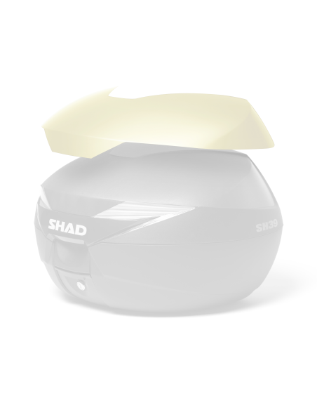 Couvercle de Top Case SHAD SH39 à peindre