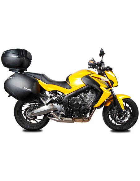 Supports valises latérales SHAD 3P System Honda CB650F 2014-2019 / CBR650F 2013-2018