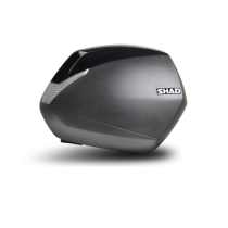 Couvercles de valises latérales SHAD SH36 Noir