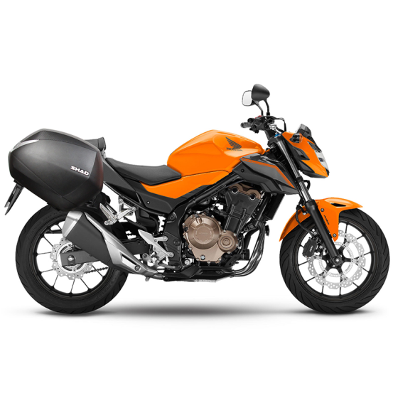 Supports valises latérales SHAD 3P System Honda CB500F / CBR R 2016-2018