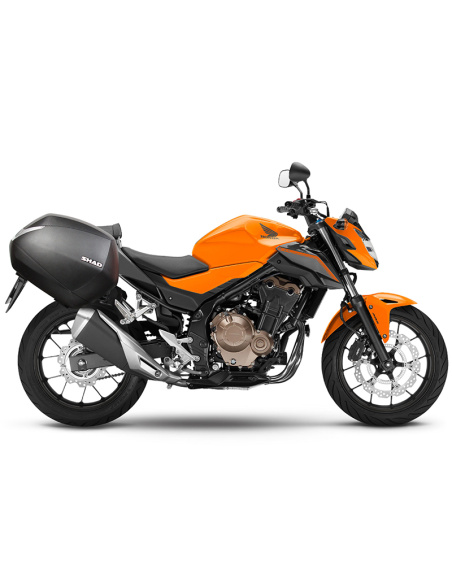 Supports valises latérales SHAD 3P System Honda CB500F / CBR R 2016-2018