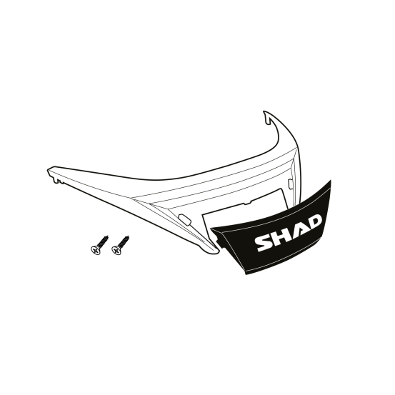 Kit remplacement couvercle catadioptre Top Case SHAD SH34
