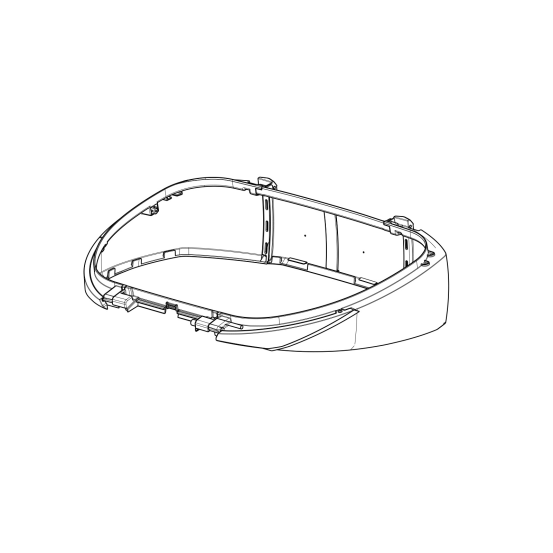 Kit plastiques latéraux Top Case SHAD SH58X / SH59X