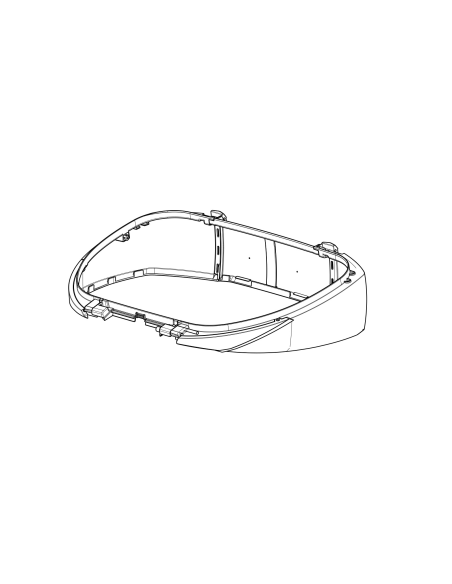 Kit plastiques latéraux Top Case SHAD SH58X / SH59X
