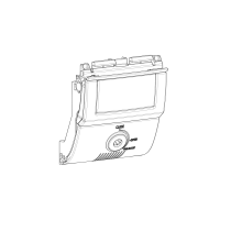 Serrure complète de Top Case SHAD SH58X / SH59X