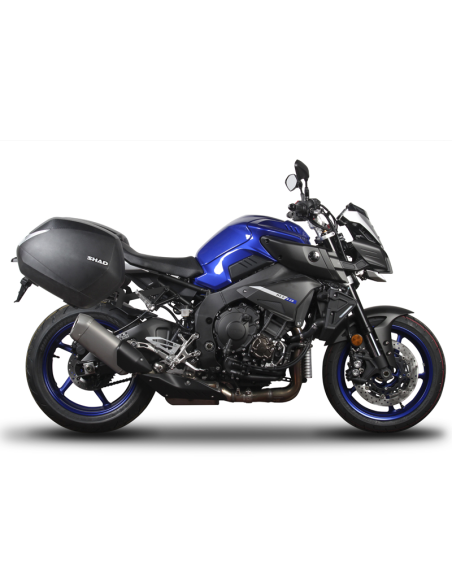 Supports valises latérales SHAD 3P System Yamaha MT-10 2016-2021