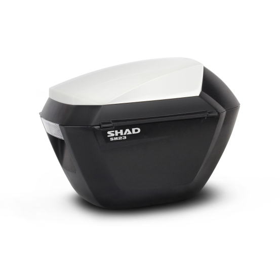 Couvercles de valises latérales SHAD SH23 Blanc