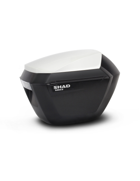 Couvercles de valises latérales SHAD SH23 Blanc