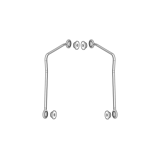 Cordon de retenue Top Case SHAD SH58X / SH59X