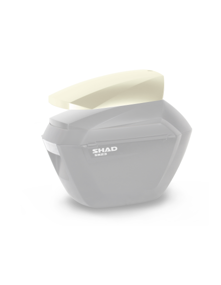Couvercle de valise latérale SHAD SH23 à peindre
