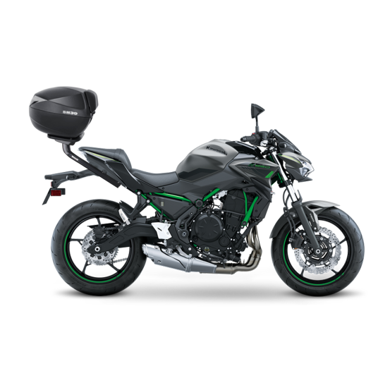 Support Top Case SHAD Top Master Kawasaki Z650 2016-2026 / Ninja 650 2017-2022
