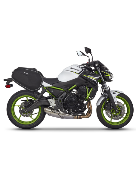Supports écarteurs sacoches cavalières SHAD SE Kawasaki Z650 2016-2022 / Ninja 2017-2022
