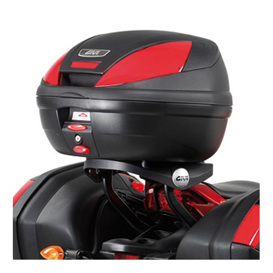 Support top case Givi Monokey - Monolock 359FZ Yamaha FZ1 Fazer 1000 2006-2015