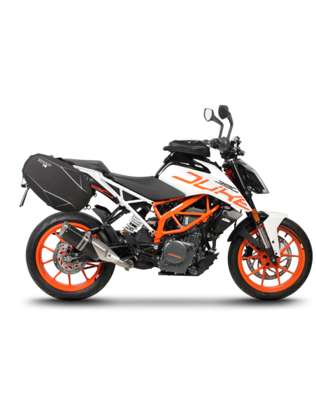 Supports écarteurs sacoches cavalières SHAD SE KTM Duke 125 / 250 / 390 2017-2023 / 200 2017-2018