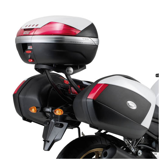Support top case Givi Monokey - Monolock 366FZ Yamaha FZ8 Fazer 8 800 2010-2015