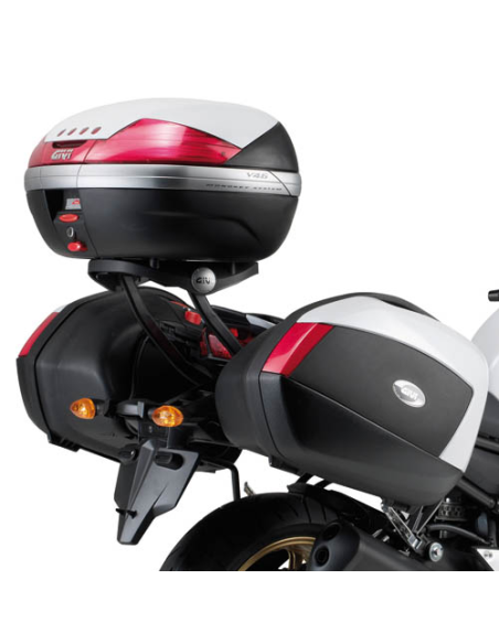 Support top case Givi Monokey - Monolock 366FZ Yamaha FZ8 Fazer 8 800 2010-2015