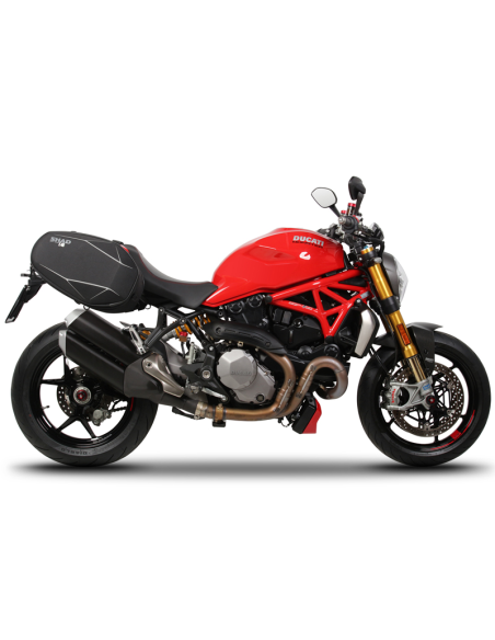 Supports écarteurs sacoches cavalières SHAD SE Ducati Monster 1200