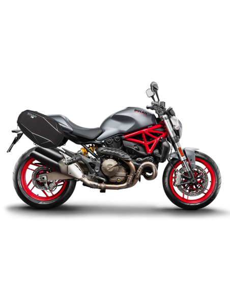Supports écarteurs sacoches cavalières SHAD SE Ducati Monster 821 2015-2021