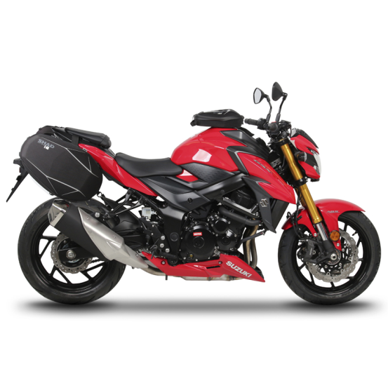 Supports écarteurs sacoches cavalières SHAD SE Suzuki GSX 750 S 2017-2022