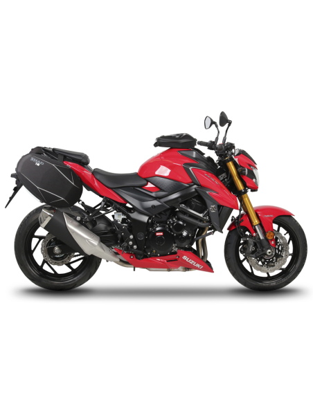 Supports écarteurs sacoches cavalières SHAD SE Suzuki GSX 750 S 2017-2022
