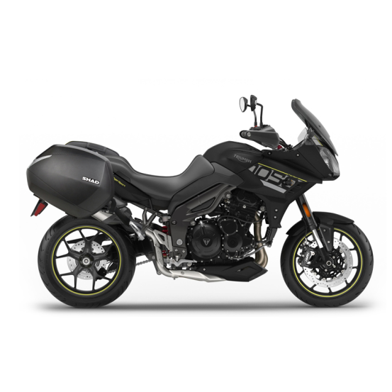 Supports valises latérales SHAD 3P System Triumph Tiger 1050 2015-2022