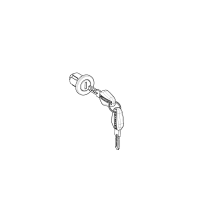 Kit barillet et clés secure Top Case SHAD SH48 / SH58X / SH59X
