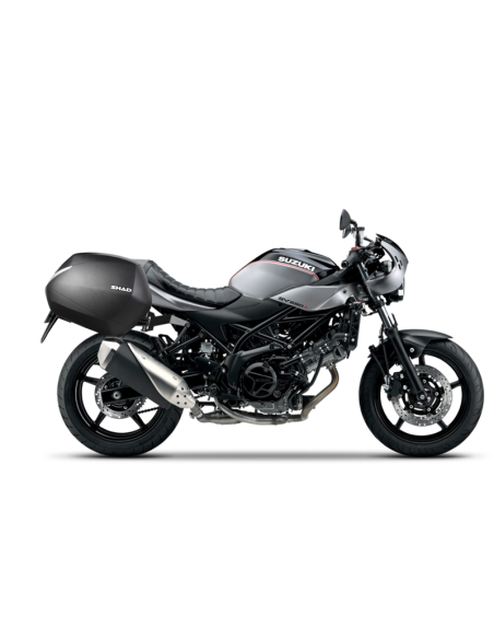 Supports valises latérales SHAD 3P System Suzuki SV 650 / SV 650 X 2016-2026