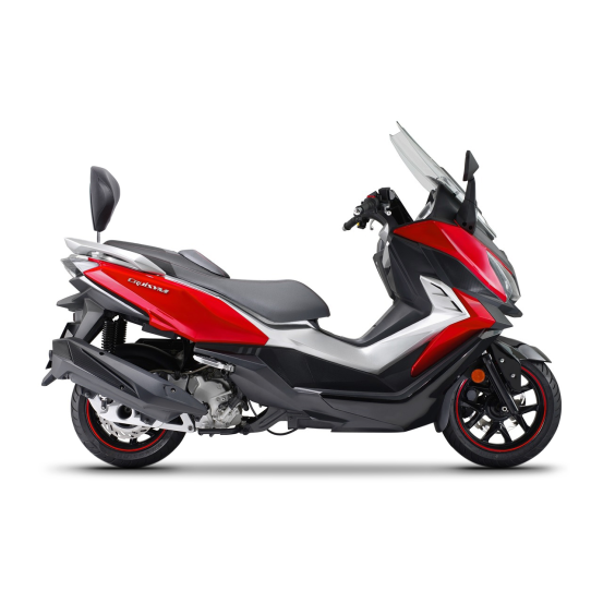 Kit fixation dosseret passager SHAD Sym Cruisym 300i