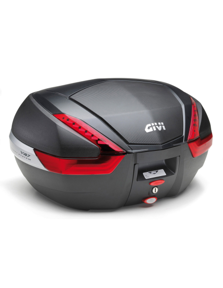 Top case Givi Monokey V47NN - Noir Rouge