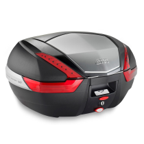 Top case Givi Monokey V47N - Noir Gris Rouge