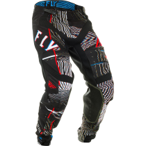 Pantalon cross Fly Racing 2020 Lite Hydrogen - Glitch Noir