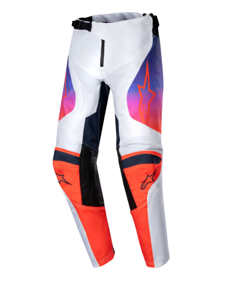 Pantalon cross enfant Alpinestars 2024 Racer Hoen - Gris Orange Noir